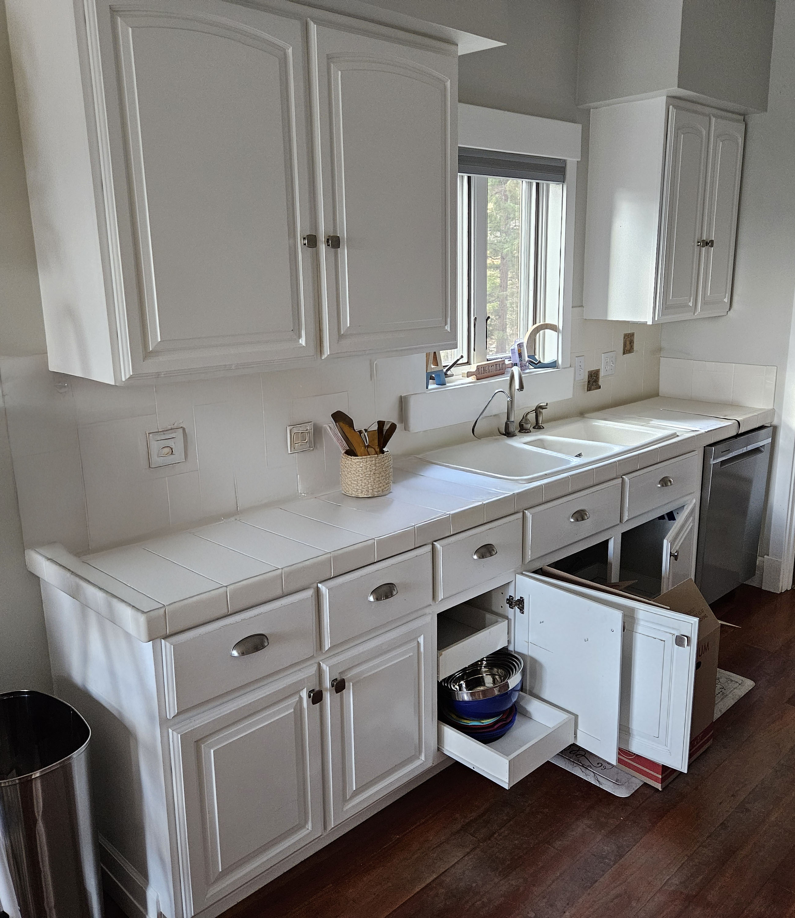 Before photo of architect kitchen remodel